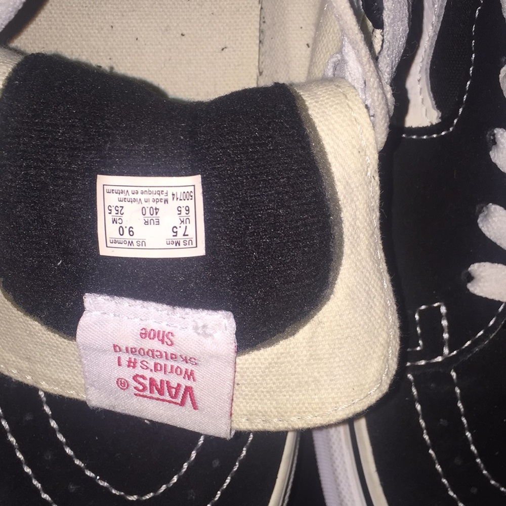 Vans worn ONCE and in a great condition! - Picture 4 of 8